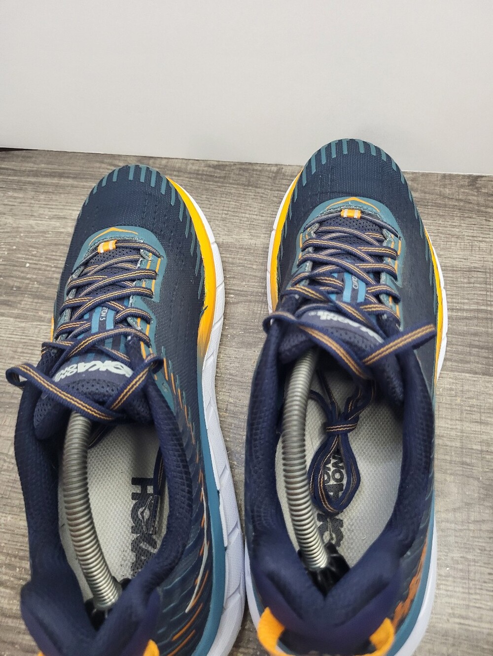 Hoka One M Clifton 5 Shoes Sneakers Mens 11.5 Comfort Walk Running 1093755 BISB - Picture 6 of 10